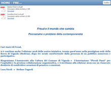 Tablet Screenshot of freudeilmondochecambia.it